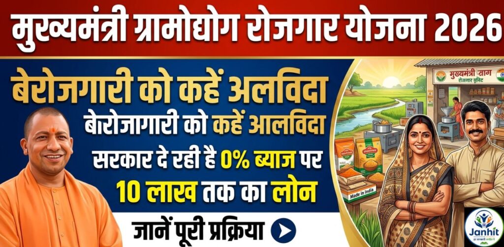 CM Gramodyog Rozgar Yojana 2026