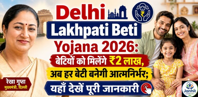 Delhi Lakhpati Beti Yojana 2026