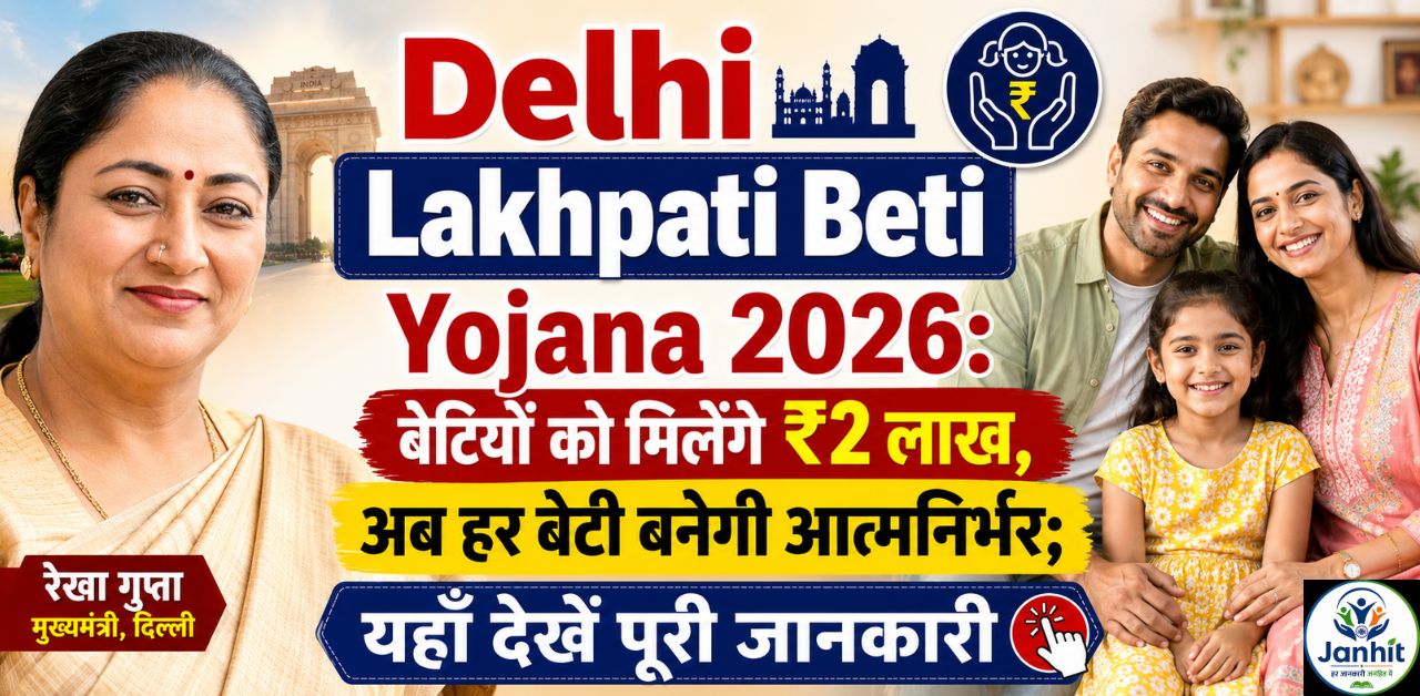 Delhi Lakhpati Beti Yojana 2026