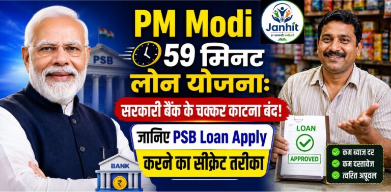 PM Modi 59 मिनट लोन योजना