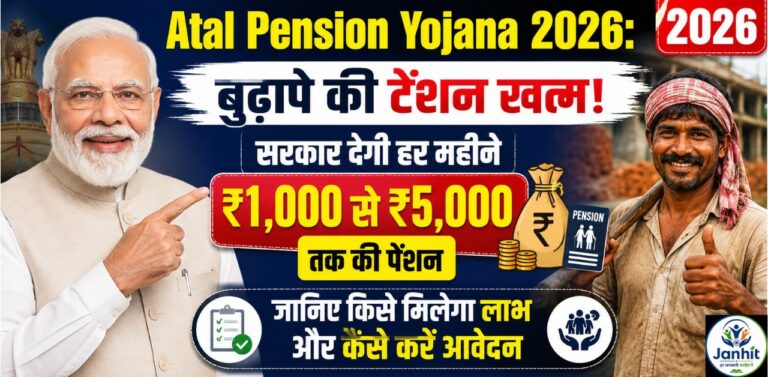 Atal Pension Yojana 2026