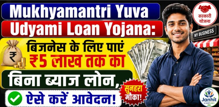 Mukhyamantri Yuva Udyami Loan Yojana